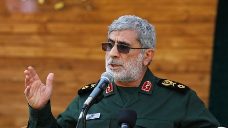 قاآني:  كيان الاحتلال انهار خلال يوم واحد من الحرب أمام المقاومة الفلسطينية