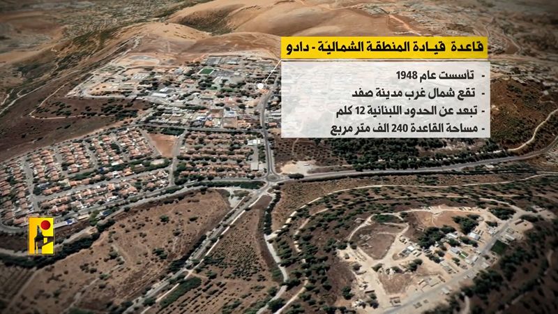 بالفيديو: تعرف على قاعدة "دادو" مقر قيادة المنطقة الشمالية التابع لجيش العدو الإسرائيلي