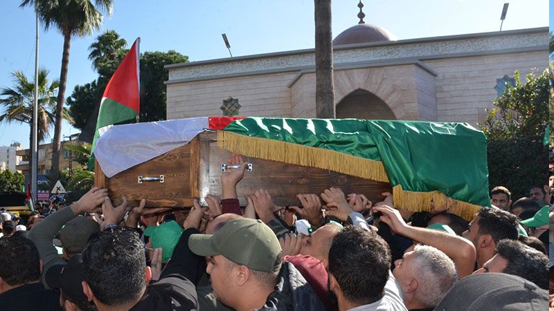 حركة حماس تشيّع الشهيد وليد أحمد حسنين في صيدا
