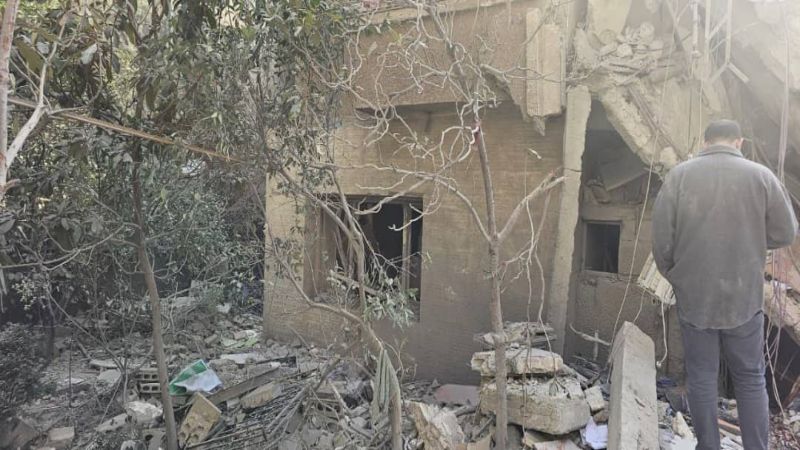 "العهد" في موقع الاعتداء  الصهيوني على الفريق الاستشاري الإيراني في حي المزة بدمشق