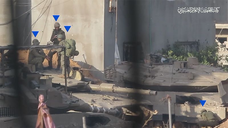 بالفيديو: صاروخ "سعير" يفتك بعدد من جنود العدو شرق جباليا