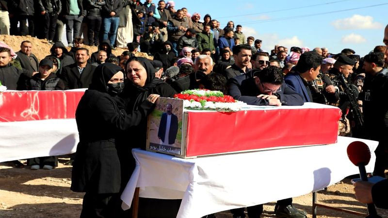 بعد التعرّف على هوياتهم.. تشييع 41 من الأيزيديين في سنجار قتلهم "داعش" عام 2014