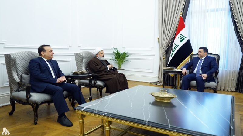 الشيخ الخطيب من بغداد: رئيس وزراء العراق أكّد الحرص الكبير على لبنان