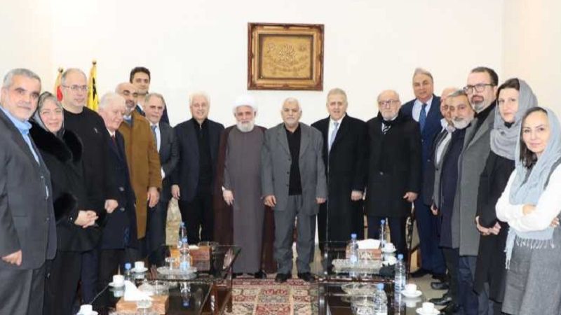 الشيخ قاسم يستقبل وفدًا من لقاء "مستقلون من أجل لبنان"