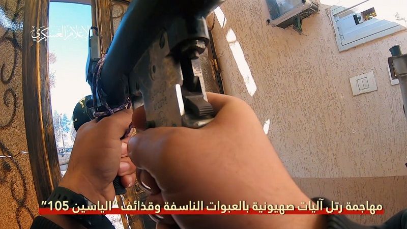 بالفيديو.. التحام مجاهدي القسام مع آليات العدو غرب مدينة خان يونس جنوب قطاع غزة 