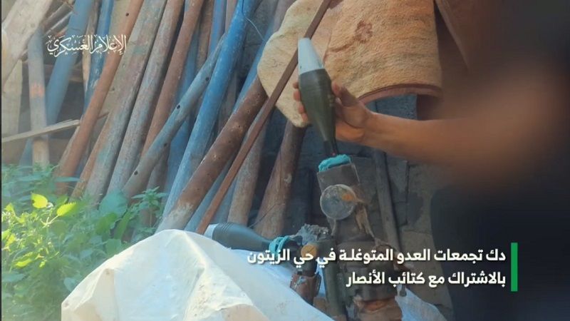 فيديو: مشاهد من تصدي مجاهدي "القسام" لقوات العدو المتوغلة في حي الزيتون شرق غزة