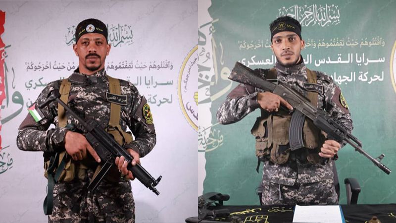سرايا القدس تزفُّ الشهيدين حلاوة وعوض اللّذين ارتقيا في جنوب لبنان
