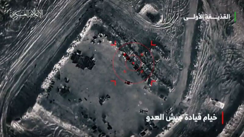 بالفيديو.. استهداف نقطة عسكرية لجيش العدوّ شرقي بيت حانون 