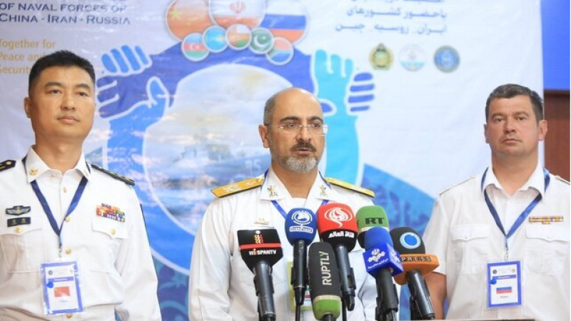 روسيا والصين وإيران تبدأ مناورة "حزام الأمن البحري 2024"