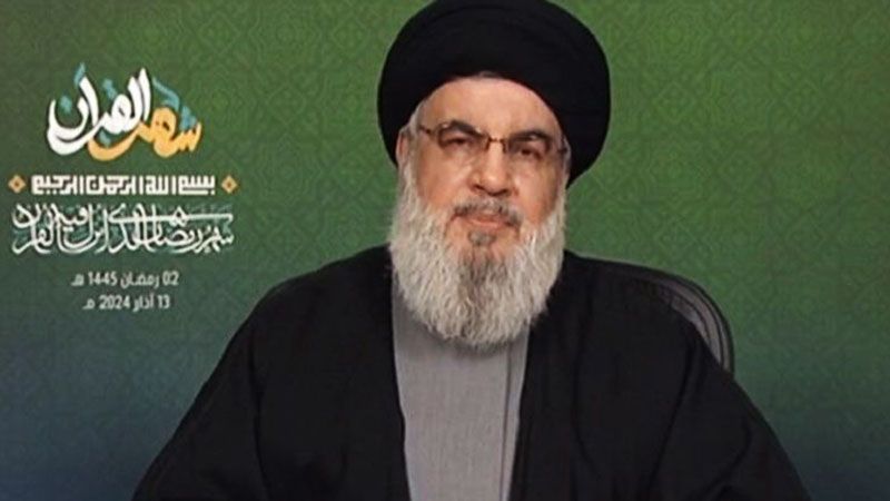 كلمة السيد حسن نصر الله في افتتاح الأمسيات القرآنية الرمضانية
