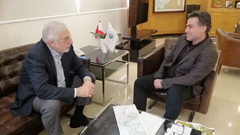 حمية يلتقي الصمد: أعمال صيانة الطرق أولوية لوزارة الأشغال