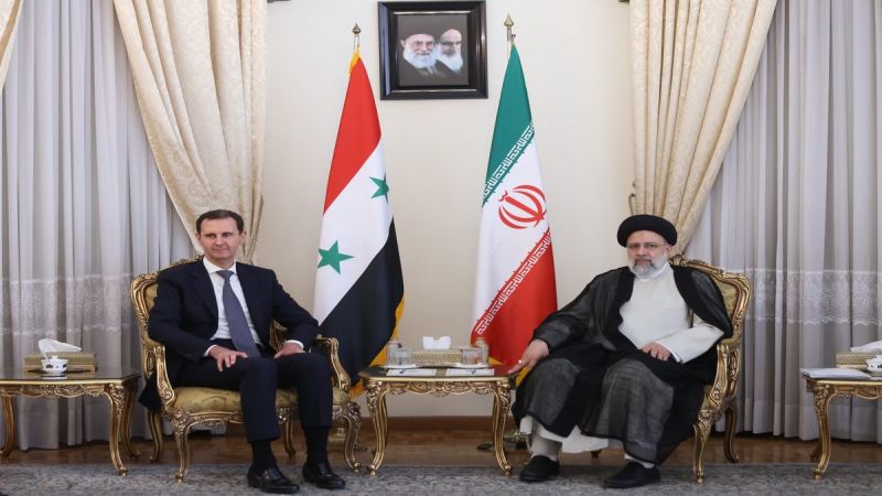 الأسد للسيد رئيسي: نؤكد ضرورة إسناد المقاومة ومحاسبة كيان العدوّ 