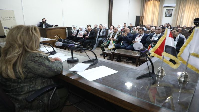 ندوة في جامعة دمشق بمناسبة يوم القدس.. كمنصة للتعبير عن الحق الفلسطيني