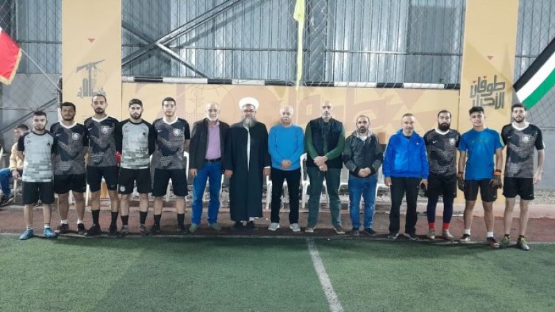 التعبئة الرياضية لحزب الله اختتمت دورة "يوم القدس" بكرة القدم في صيدا