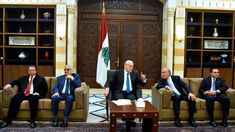 لقاء وزاري تشاوري في السرايا بحث الأوضاع الأمنية وملف النازحين السوريين 