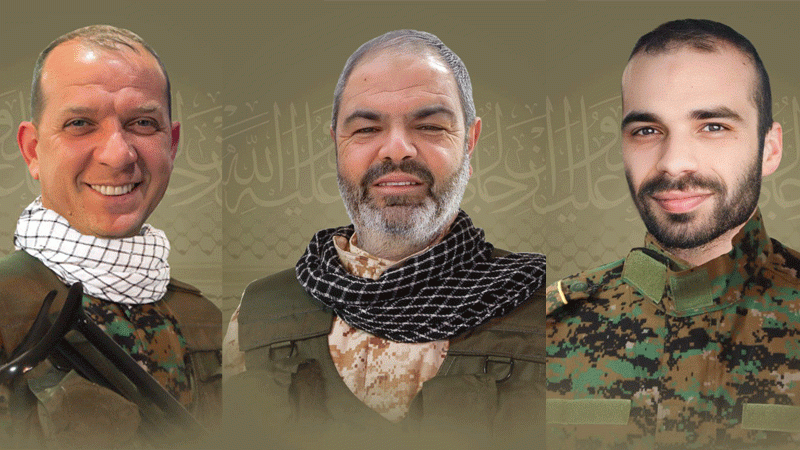 المقاومة الإسلامية تزفّ ثلاثة شهداء على طريق القدس 