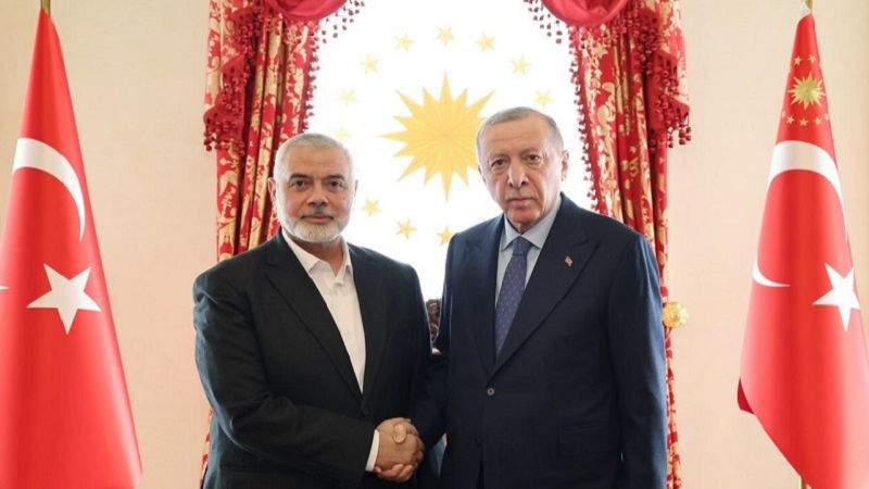 أردوغان لهنيّة: "إسرائيل" ستدفع حتمًا ثمن الظلم الذي تمارسه