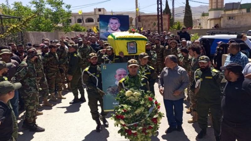 حزب الله وجمهور المقاومة شيّعا الشهيد مبارك علي حميّة "صادق" في طاريا والبزالية