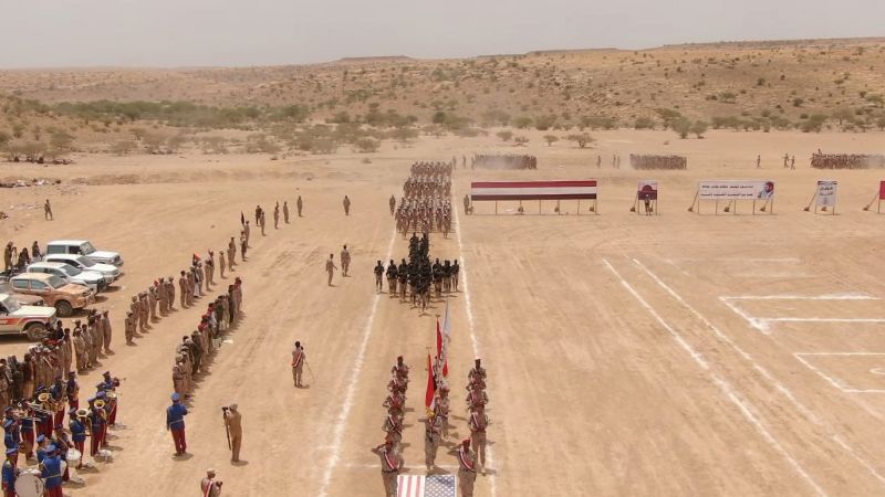 ضمن دفعة "طوفان الأحرار".. حرس الحدود اليمني يُخرِّج 1500 مقاتل