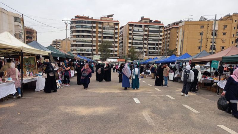 معرض "أسواقنا" في الضاحية الجنوبية.. غزّة الحاضر الأبرز