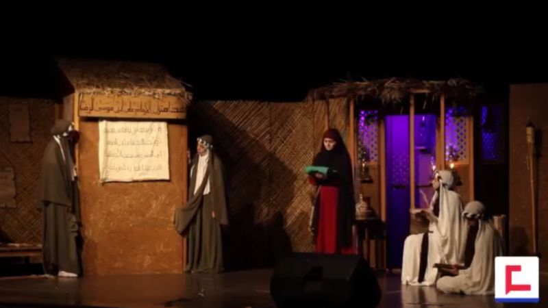 "ثوب الرضا".. عمل فني لكشافة الإمام المهدي في بيروت
