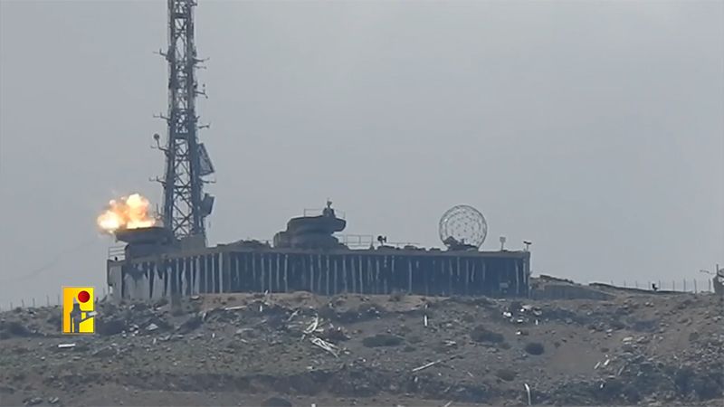 فيديو: المقاومة الإسلامية تستهدف أجهزة تجسسيّة في موقع الرادار