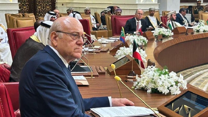ميقاتي من البحرين: نطالب بالضغط على "إسرائيل" لوقف اعتداءاتها على لبنان