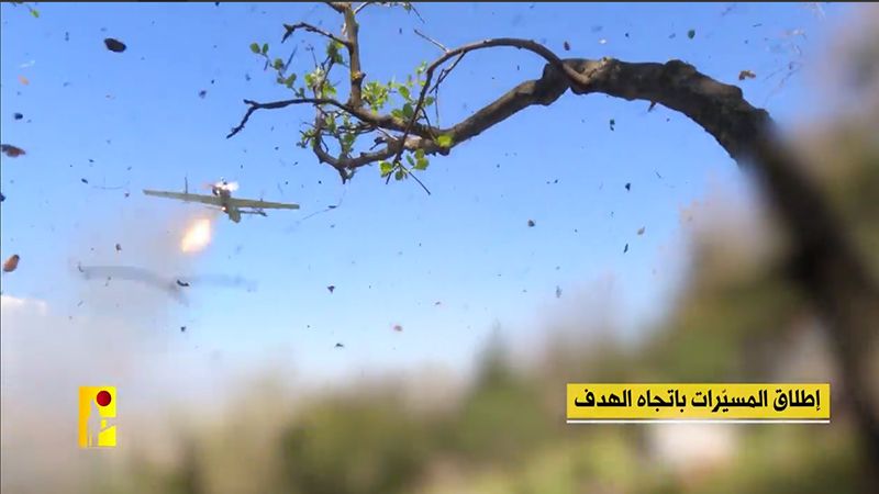 بالفيديو: عملية استهداف المقر المُستحدث لقيادة كتيبة ‏المدفعية 411 قرب "جعتون" 