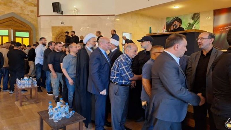 بالصور: تقبّل التعازي بوفاة والدة ‏الأمين العام لحزب الله في الغبيري