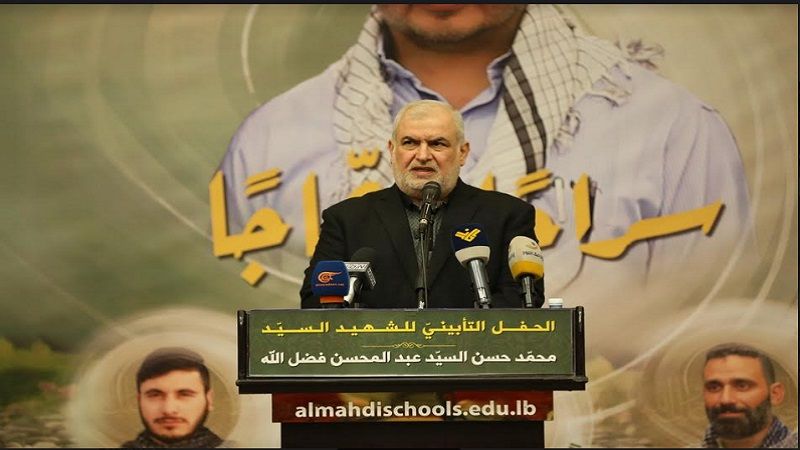 رعد: على شعوبنا أن تستفيق وأن تعي أن مصيرها رهن بناء قدراتها واستخدامها في الدفاع عن نفسها