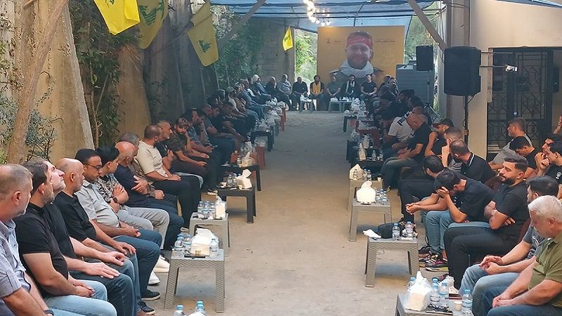 حزب الله وعائلة الشهيد محمد شقير تقبلا التبريكات في الغازية