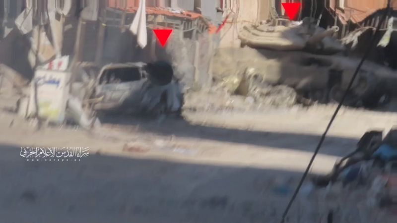 فيديو: مجاهدو سرايا القدس يدمرون "فخر الصناعة الصهيونية" شمال قطاع غزّة