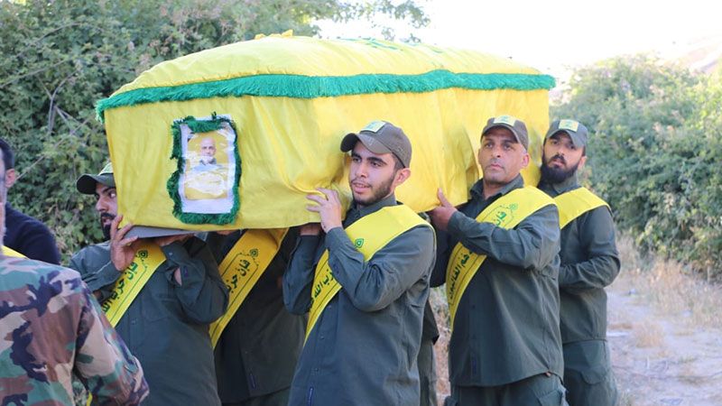 حزب الله شيّع فقيد الجهاد والمقاومة حسين ضاهر فرحات