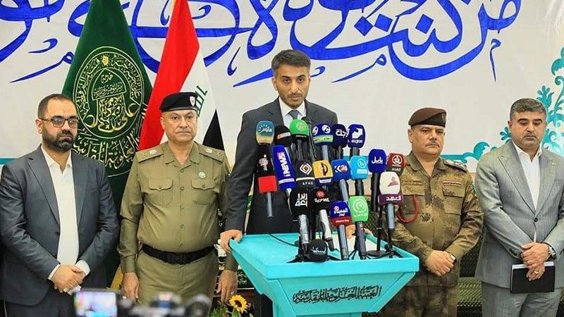 محافظ النجف يعلن نجاح الخطّة الأمنيّة الخاصة بالزيارة الغديرية