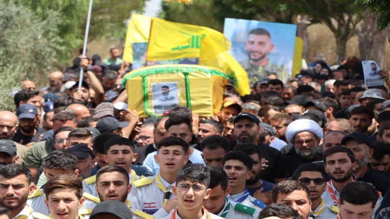 تشييع الشّهيد السّعيد المجاهد على طريق القدس هادي شريم في حولا