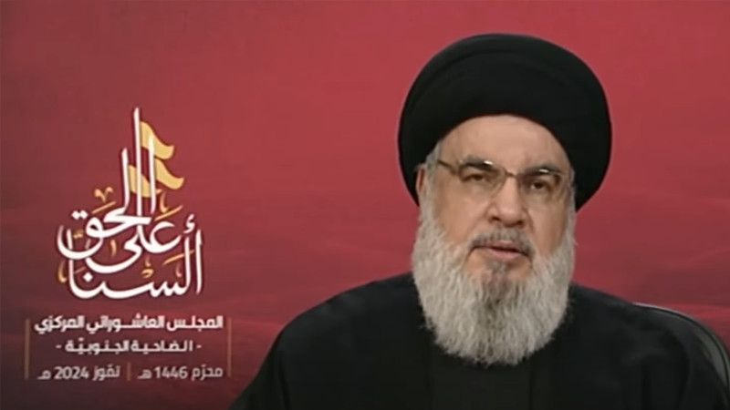 السيد نصر الله: نحن قوم لا نخاف الحرب.. و"إسرائيل" ستزول على أيدي الأجيال الحاضرة في غزة والضفة وجبهات الإسناد