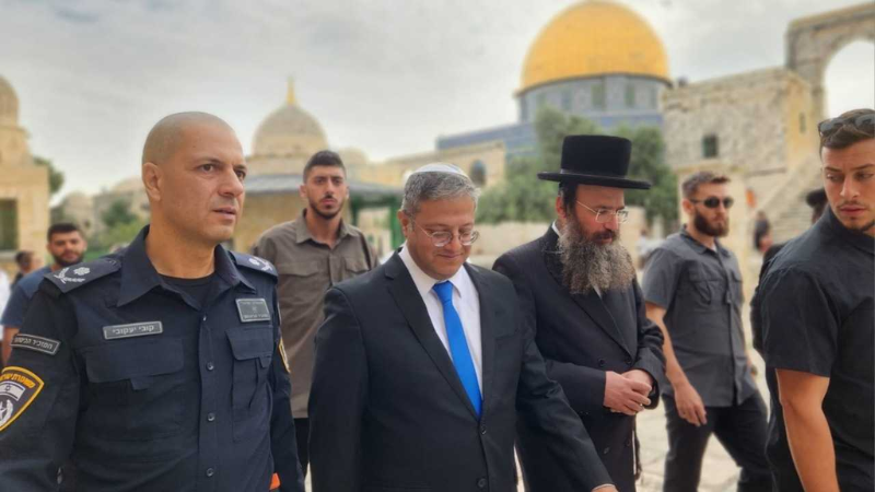 إدانات واسعة لاقتحام بن غفير الاستفزازي للمسجد الأقصى 
