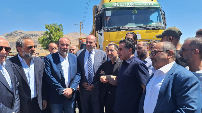 وزير الأشغال العامة والنقل يطلق مشروع تأهيل وترميم طريق الحازمية ضهر البيدر