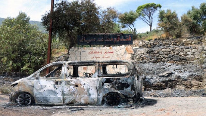18 شهيدًا و37 جريحًا وأضرار فادحة بالبنى التحتية جراء العدوان الصهيوني على مصياف السورية