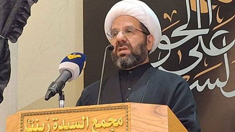 الشيخ دعموش: من يتخلّى عن غزة والضفة شريك في الجريمة والقتل