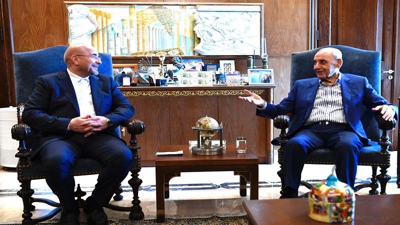 قاليباف من عين التينة: إيران ستبقى وتظل واقفة إلى جانب لبنان في هذه الظروف الصعبة