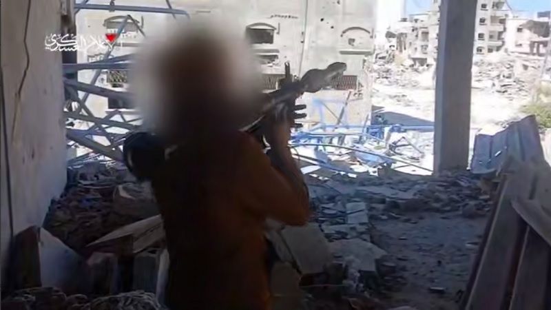 فيديو| استهداف ناقلة جند صهيونية قرب مفترق الصفطاوي غرب معسكر جباليا 
