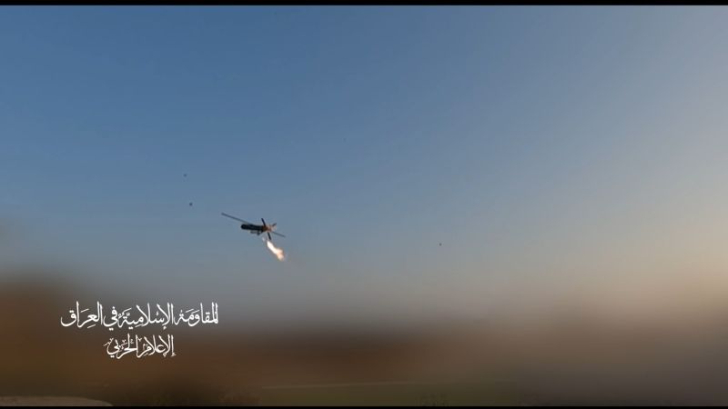 فيديو: إطلاق المقاومة الاسلامية في العراق لطيران مُسيَّر باتجاه هدف عسكري جنوب الأراضي المحتلة