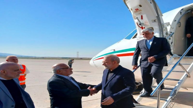 لاريجاني في بيروت للقاء كبار المسؤولين اللبنانيين