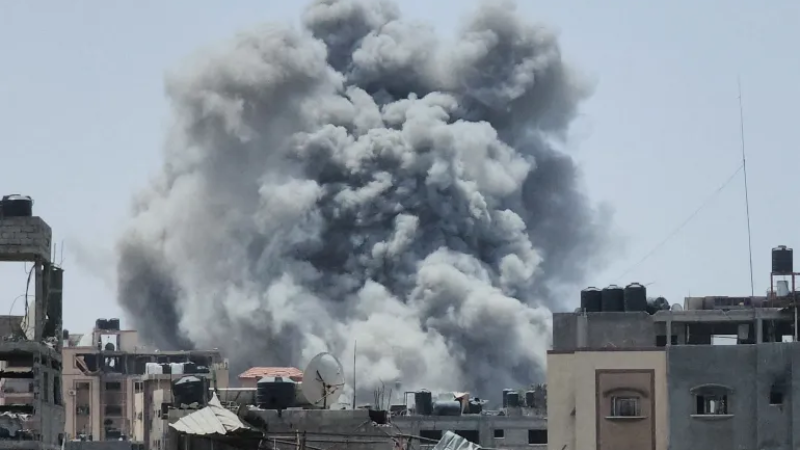 شهداء وجرحى في قصف صهيوني مستمر على غزة‎ في اليوم الـ424 للعدوان