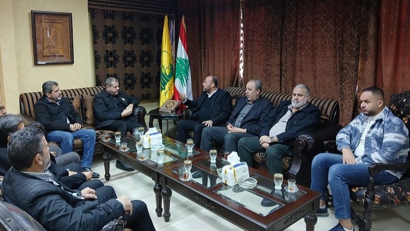 حزب الله التقى وفدًا قياديًا من حركة حماس في صيدا