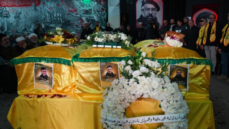 حزب الله شيّع ثلّة من الشهداء في روضة الحوراء زينب (ع) بالغبيري 