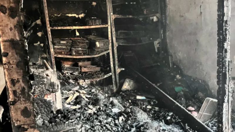 الاحتلال يُحرق مستشفى كمال عدوان في غزّة