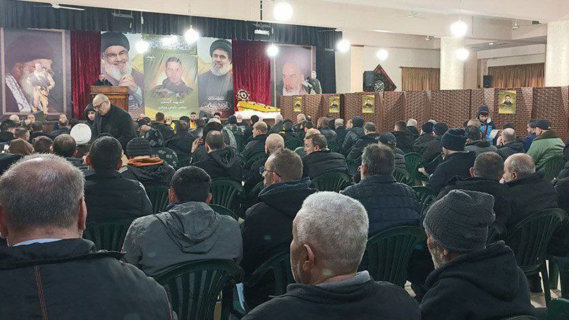 بالصور| مجالس عزاء حسينية عن أرواح ثلة من الشهداء في بيروت