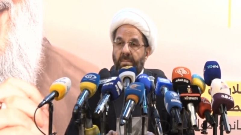الشيخ دعموش: تمويل الإيواء والترميم مؤمَّن.. وحملات التشويش لن تؤثر في ثقة الشعب بمقاومته